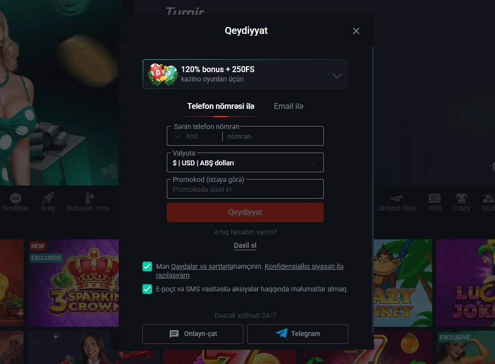 Pin-Up casino giriş, giriş məlumatları, pinup login app, şəxsi kabinet və parol bərpası